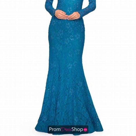 $150 Sale Backless Off Shoulder Gown - Picture 2 of 13